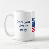 Freiheit Kaffeetasse (Links)
