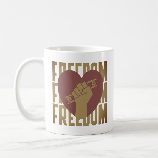 Freiheit Kaffeetasse (Links)