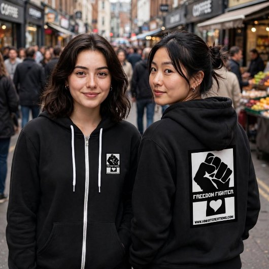 Freiheit kämpfen hoodie
