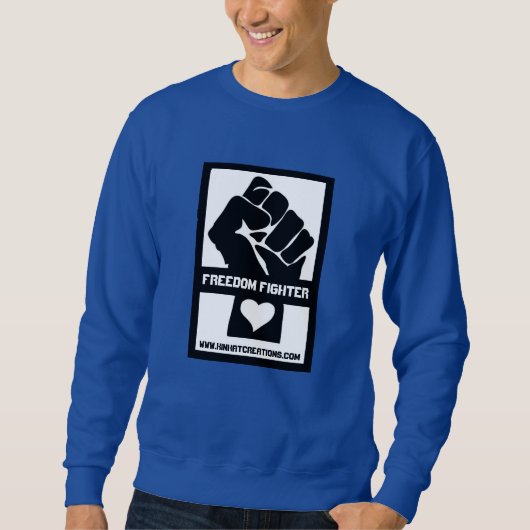 Freiheit kämpfen sweatshirt (Vorderseite)