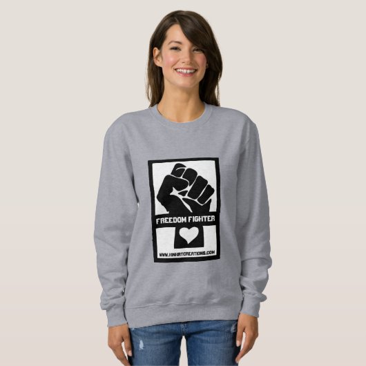 Freiheit kämpfen sweatshirt (Vorne ganz)