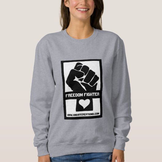 Freiheit kämpfen sweatshirt (Vorderseite)