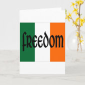 Freiheit Karte (Gelbe Blume)