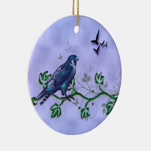 Freiheit Keramik Ornament (Rechts)