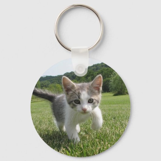 Freiheit - Kitten Schlüsselanhänger (Vorderseite)