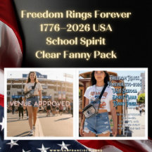 Freiheit Klingt Für Immer 1776–2026 USA Schulgeist