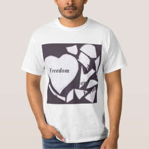 Freiheit kommt nicht von Trennung, sie kommt vom Z T-Shirt