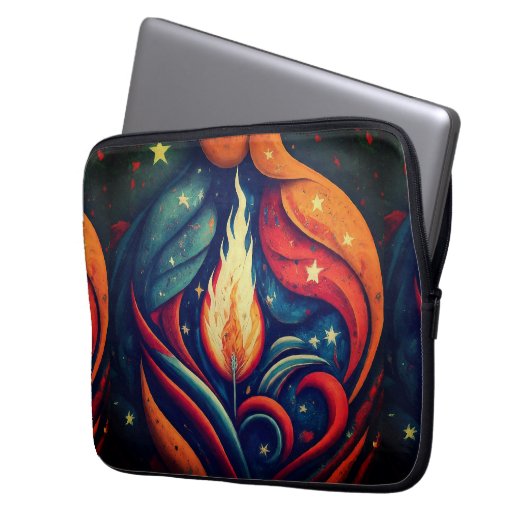 Freiheit Laptopschutzhülle (Vorderseite Links)