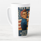 Freiheit Latte Tasse (Linke Ecke)