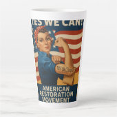 Freiheit Latte Tasse (Vorderseite)