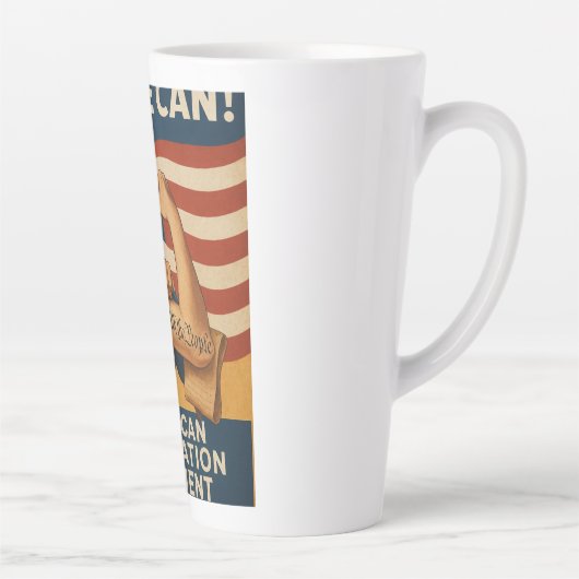 Freiheit Latte Tasse (Rechts)