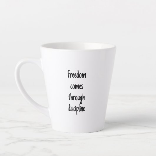 Freiheit Latte Tasse (Links)