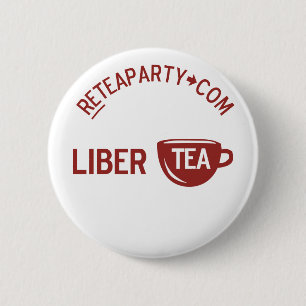 Freiheit Libertea Tee-Party-Knopf Button