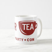 Freiheit Libertea Tee-Party-Tasse Kaffeetasse (VorderseiteRechts)