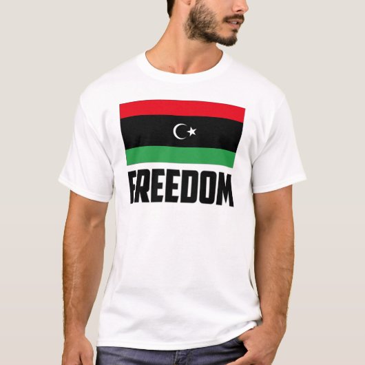 Freiheit - Libyen T-Shirt (Vorderseite)