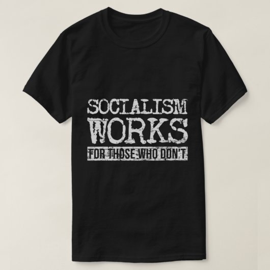 Freiheit Lover Kapitalist gegen kommunistische Ant T-Shirt (Design vorne)