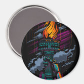 Freiheit Magnet (Vorderseite/Rückseite)