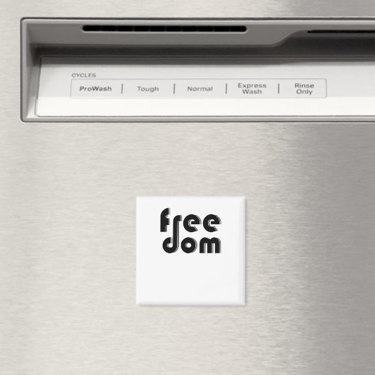 Freiheit Magnet (In Situ (Geschirrspüler))