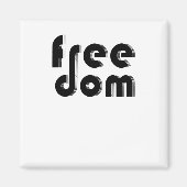 Freiheit Magnet (Vorne)