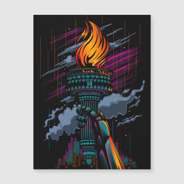 Freiheit Magnetkarte (Vorderseite)