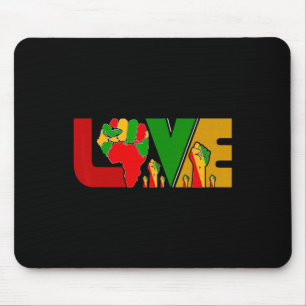Freiheit Melanin Schwarze Frauen Afrikanische Kart Mousepad