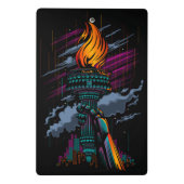 Freiheit Mini Klemmbrett (Rückseite)