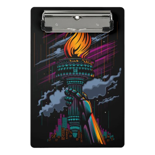 Freiheit Mini Klemmbrett (Vorderseite)