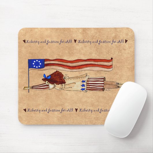 Liberty mousepad (Mit Mouse)