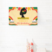 Freiheit nach schwarzer Geschichte Monat Geburtsta Banner (InSitu)