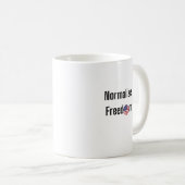 Freiheit normalisieren kaffeetasse (VorderseiteRechts)