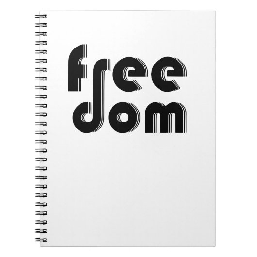 Freiheit Notizblock (Vorderseite)