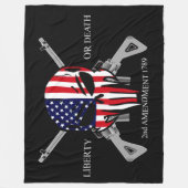 FREIHEIT ODER TOD FLEECEDECKE (Vorderseite)