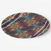 Freiheit Pappteller (Schrägansicht)