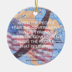 FREIHEIT PENDANT/ORNAMENT KERAMIKORNAMENT