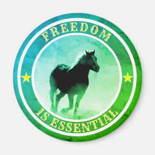 Freiheit (Pferd) Magnet