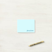 Freiheit Post-it Klebezettel (Auf Schreibtisch)
