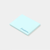Freiheit Post-it Klebezettel (angewinkelt)