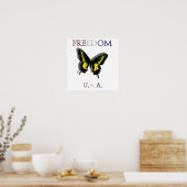 Freiheit Poster (Küche)