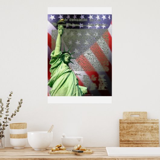 Freiheit Poster (Küche)