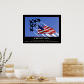 Freiheit Poster (Küche)