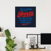 Freiheit Poster (Heimbüro)