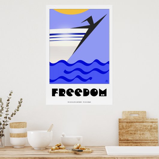 Freiheit! Poster (Küche)