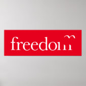 Freiheit Poster (Vorne)