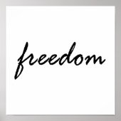 Freiheit Poster (Vorne)