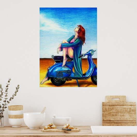 Freiheit Poster (Küche)