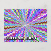 Freiheit Postkarte (Vorderseite)