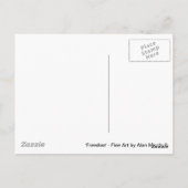 Freiheit Postkarte (Rückseite)