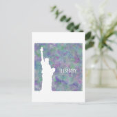 Freiheit Postkarte (Stehend Vorderseite)