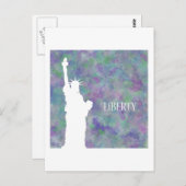 Freiheit Postkarte (Vorne/Hinten)