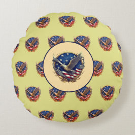 Freiheit Rundes Kissen